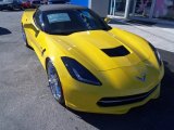 2015 Chevrolet Corvette Stingray Convertible Z51 Front 3/4 View