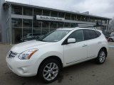 2011 Pearl White Nissan Rogue SV AWD #99072217