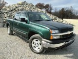 2004 Dark Green Metallic Chevrolet Silverado 1500 Z71 Extended Cab 4x4 #99072450