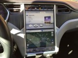 2013 Tesla Model S P85 Performance Controls