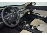 2015 Honda Crosstour EX-L V6 Ivory Interior