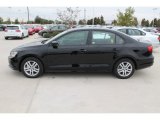 Black Volkswagen Jetta in 2015