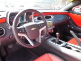 2013 Chevrolet Camaro LT/RS Coupe Inferno Orange Interior