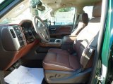 2015 Chevrolet Silverado 3500HD High Country Crew Cab Dual Rear Wheel 4x4 High Country Saddle Interior