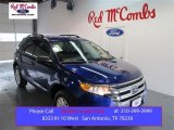 2014 Deep Impact Blue Ford Edge SE #99173069