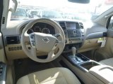 2015 Nissan Armada SV 4x4 Almond Interior