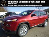 2015 Deep Cherry Red Crystal Pearl Jeep Cherokee Limited 4x4 #99173297