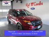 2015 Ruby Red Ford Explorer Sport 4WD #99201234