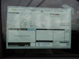2015 Chevrolet Silverado 3500HD LT Crew Cab Dual Rear Wheel 4x4 Window Sticker