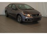 2015 Modern Steel Metallic Honda Civic EX-L Sedan #99216680