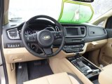 2015 Kia Sedona Limited Camel Interior
