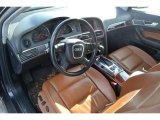 2005 Audi A6 4.2 quattro Sedan Amaretto Interior