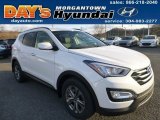 2015 Frost White Pearl Hyundai Santa Fe Sport 2.4 AWD #99217070