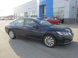 2014 Obsidian Blue Pearl Honda Accord EX-L V6 Sedan #99217050