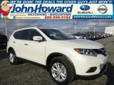 2015 Pearl White Nissan Rogue SV AWD #99217043