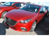 2015 Soul Red Metallic Mazda MAZDA3 i SV 4 Door #99250833