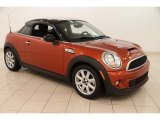 2013 Mini Cooper S Coupe Front 3/4 View