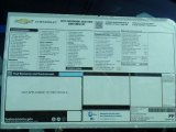 2015 Chevrolet Silverado 3500HD WT Crew Cab Dual Rear Wheel 4x4 Window Sticker