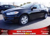 2015 Pitch Black Dodge Dart SE #99289036