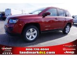 2015 Deep Cherry Red Crystal Pearl Jeep Compass Latitude #99289028