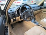 2003 Subaru Forester 2.5 XS Beige Interior