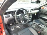 2015 Ford Mustang GT Premium Coupe Ebony Interior
