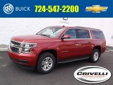 2015 Crystal Red Tintcoat Chevrolet Suburban LS 4WD #99327333
