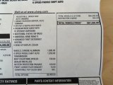 2014 Chevrolet Corvette Stingray Convertible Window Sticker