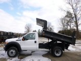 2015 Oxford White Ford F350 Super Duty XL Regular Cab 4x4 Dump Truck #99326943