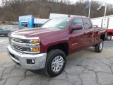 2015 Chevrolet Silverado 2500HD LT Double Cab 4x4 Front 3/4 View