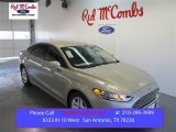 2015 Tectonic Silver Metallic Ford Fusion SE #99417057