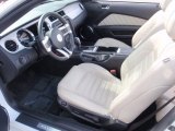 2014 Ford Mustang V6 Premium Convertible Medium Stone Interior