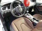 2015 Audi A5 Premium Plus quattro Convertible Chestnut Brown Interior