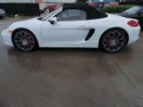 Carrara White Metallic Porsche Boxster in 2015