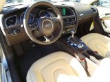 2015 Audi A5 Premium Plus quattro Coupe Velvet Beige Interior