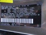 2014 Sequoia Color Code for Magnetic Gray Metallic - Color Code: 4T3