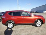 Cayenne Red Nissan Rogue in 2015