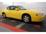 2004 Chevrolet Monte Carlo Competition Yellow