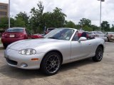 2004 Sunlight Silver Metallic Mazda MX-5 Miata Roadster #9943334