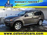 2011 Quartz Brown Metallic Mitsubishi Outlander SE AWD #99487685