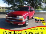 2000 Victory Red Chevrolet Blazer LS #99487492