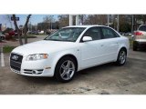 2007 Ibis White Audi A4 2.0T Sedan #9943364