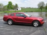 2007 Redfire Metallic Ford Mustang V6 Deluxe Coupe #9942355