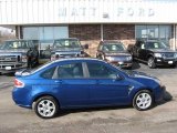 2008 Vista Blue Metallic Ford Focus SES Sedan #9942342
