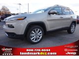 2015 Cashmere Pearl Jeep Cherokee Limited #99530133