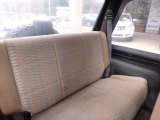 2000 Jeep Wrangler Sport 4x4 Rear Seat