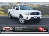 2015 Super White Toyota Tacoma V6 Double Cab 4x4 #99530021