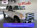 2015 Oxford White Ford F250 Super Duty Lariat Crew Cab 4x4 #99553603