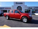 2013 Cayenne Red Nissan Frontier SV V6 Crew Cab #99553801