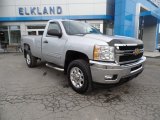 2013 Silver Ice Metallic Chevrolet Silverado 2500HD LT Regular Cab 4x4 #99553581